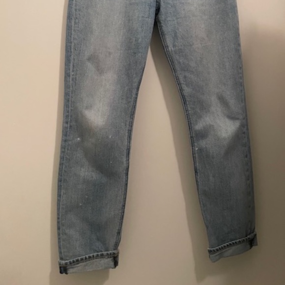 Aritzia Denim Forum High Rise Women Jeans - Light Blue 28 - Picture 8 of 10